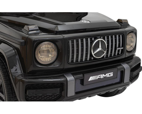 Дитяча акумуляторна машинка Mercedes AMG G63. Чорна