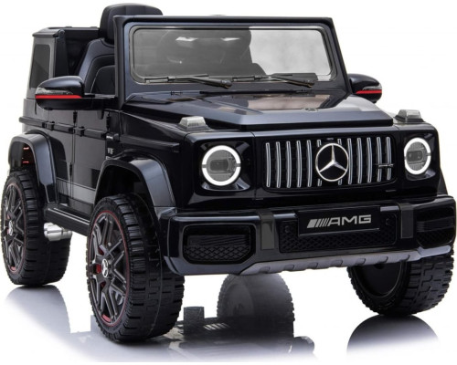 Дитяча акумуляторна машинка Mercedes AMG G63. Чорна