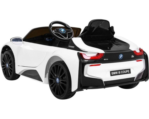 Дитяча акумуляторна машинка BMW I8 Lift Battery Car Біла