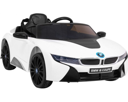 Дитяча акумуляторна машинка BMW I8 Lift Battery Car Біла