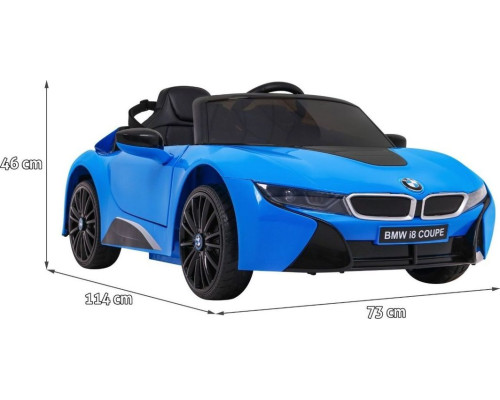 Дитяча акумуляторна машинка BMW I8 Lift Battery Car Синя