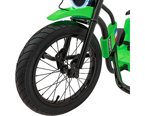 Дитяча акумуляторна машинка DRIFT BIKE 21 Зелена Дитяча акумуляторна машинка DRIFT BIKE 21 Зелена