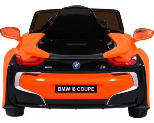 Дитяча акумуляторна машинка BMW I8 Lift Car Помаранчева