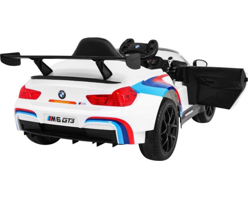 Дитяча акумуляторна машинка BMW M6 GT3 Біла