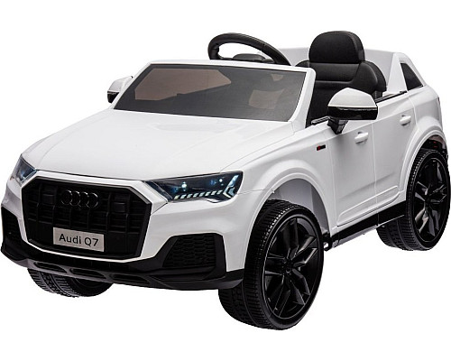 Дитяча акумуляторна машинка Audi Q7 NEW LIFT Біла Дитяча акумуляторна машинка Audi Q7 NEW LIFT Біла