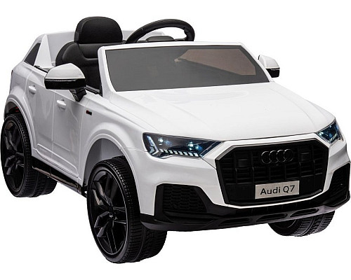 Дитяча акумуляторна машинка Audi Q7 NEW LIFT Біла Дитяча акумуляторна машинка Audi Q7 NEW LIFT Біла