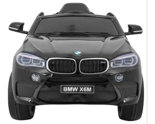 Дитяча акумуляторна машинка BMW X6M Чорна