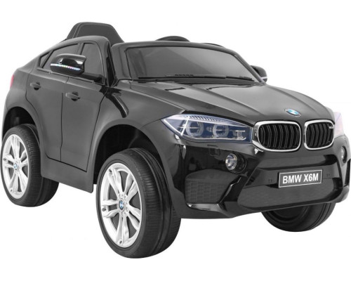 Дитяча акумуляторна машинка BMW X6M Чорна