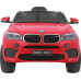 Дитяча акумуляторна машинка BMW X6M Червона