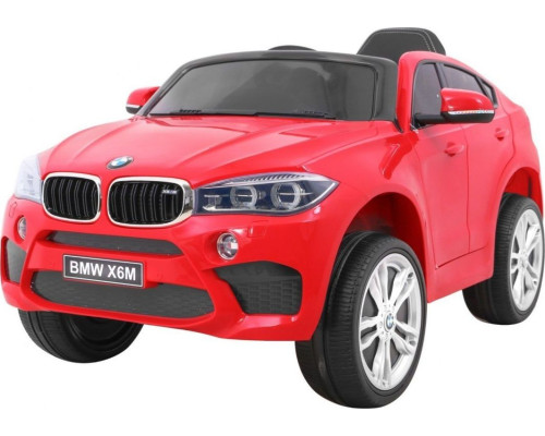 Дитяча акумуляторна машинка BMW X6M Червона