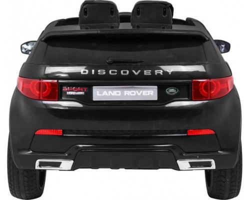 Дитяча акумуляторна машинка Land Rover Discovery Чорна