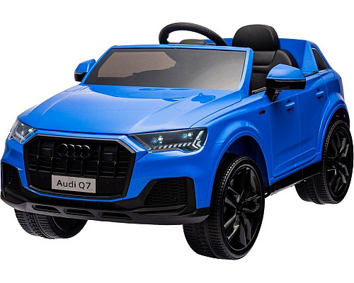 Дитяча акумуляторна машинка Audi Q7 NEW LIFT Синя Дитяча акумуляторна машинка Audi Q7 NEW LIFT Синя