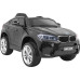 Дитяча акумуляторна машинка BMW X6M Чорна