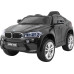 Дитяча акумуляторна машинка BMW X6M Чорна