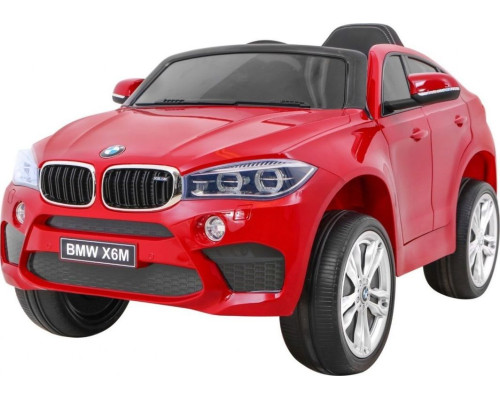 Дитяча акумуляторна машинка BMW X6M Червона