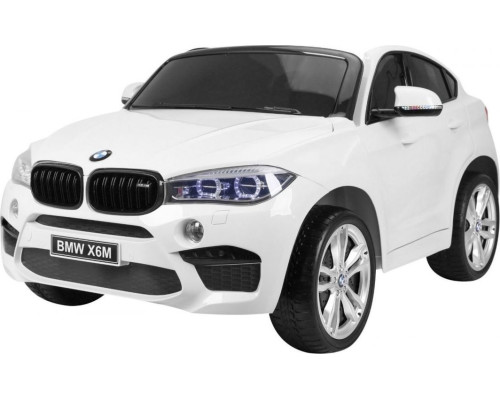 Дитяча акумуляторна машинка BMW X6M XXL для 2 дітей Біла