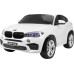 Дитяча акумуляторна машинка BMW X6M XXL для 2 дітей Біла