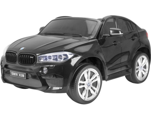 Дитяча акумуляторна машинка BMW X6M XXL для 2 дітей Чорна