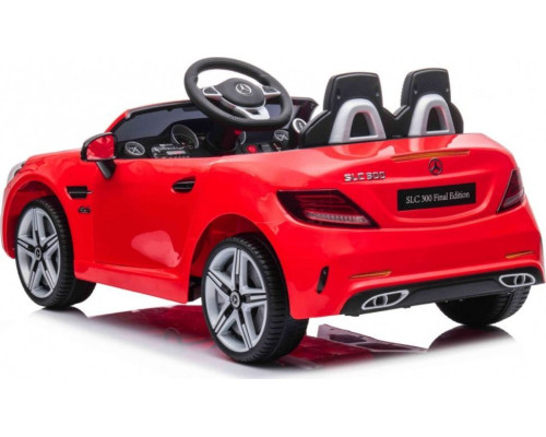 Дитяча акумуляторна машинка Mercedes Benz SLC300 Червона