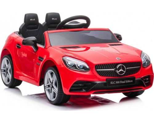 Дитяча акумуляторна машинка Mercedes Benz SLC300 Червона