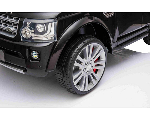Дитяча акумуляторна машинка Land Rover Discovery Чорна Дитяча акумуляторна машинка Land Rover Discovery Чорна