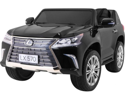 Дитяча акумуляторна машинка Lexus LX570 Чорна