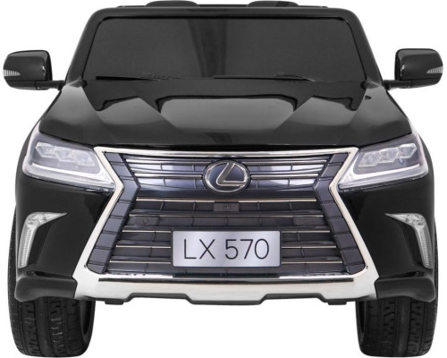 Дитяча акумуляторна машинка Lexus LX570 Чорна