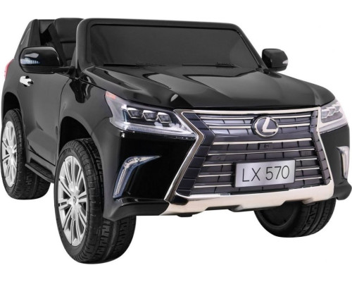 Дитяча акумуляторна машинка Lexus LX570 Чорна