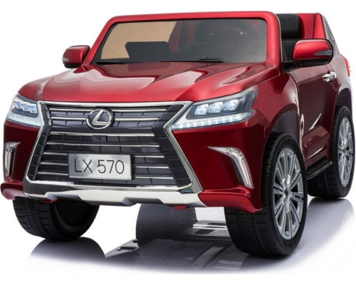 Дитяча акумуляторна машинка Lexus LX570 Червона