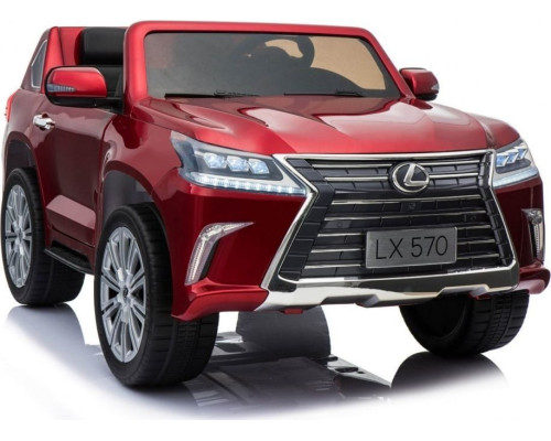 Дитяча акумуляторна машинка Lexus LX570 Червона