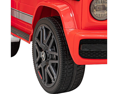 Дитяча акумуляторна машинка Mercedes AMG G63 Червона Дитяча акумуляторна машинка Mercedes AMG G63 Червона