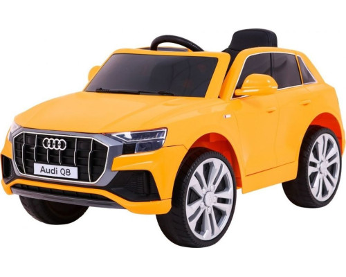 Дитяча акумуляторна машинка Audi Q8 Жовта