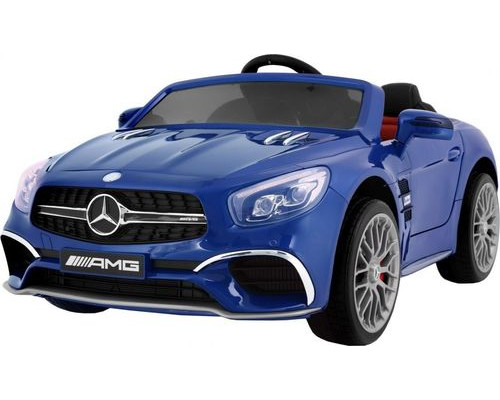 Дитяча акумуляторна машинка Mercedes AMG SL65 Синя