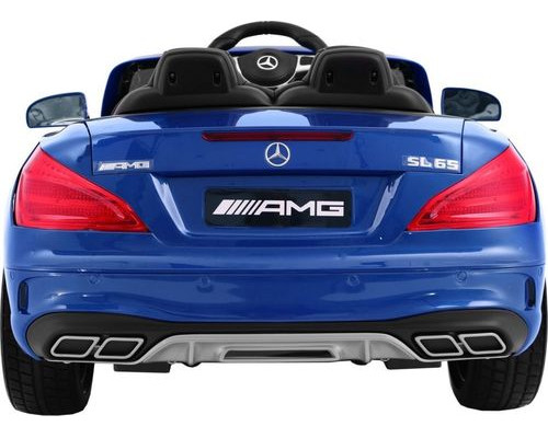 Дитяча акумуляторна машинка Mercedes AMG SL65 Синя