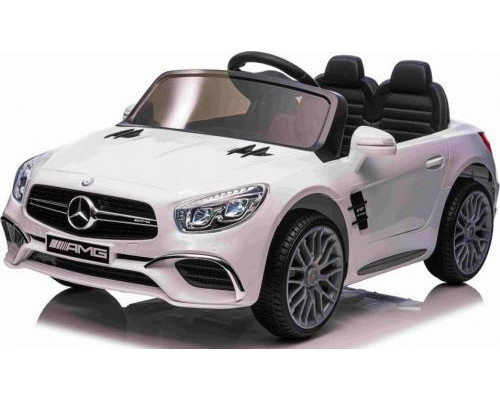 Дитяча акумуляторна машинка Mercedes Benz AMG SL65 S Біла