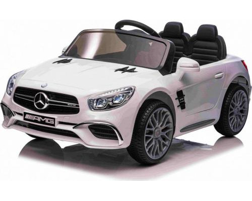 Дитяча акумуляторна машинка Mercedes Benz AMG SL65 S Біла