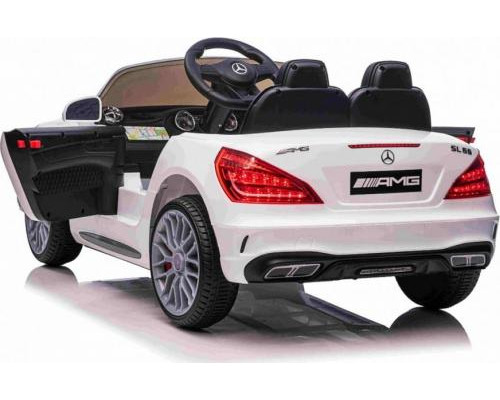 Дитяча акумуляторна машинка Mercedes Benz AMG SL65 S Біла