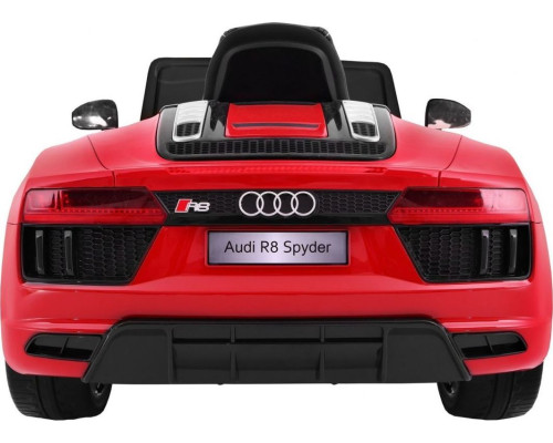 Дитяча акумуляторна машинка Audi R8 Spyder Червона