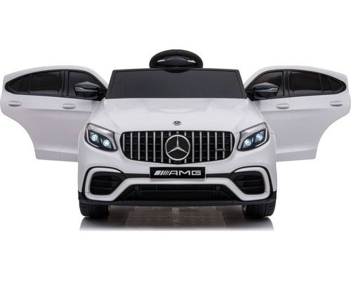 Дитяча акумуляторна машинка Mercedes Benz GLC63S Біла