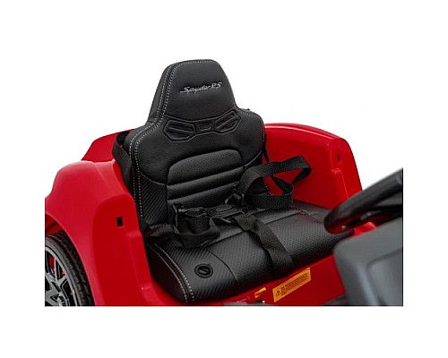Дитяча акумуляторна машинка Porsche 718 фарбована Червона Дитяча акумуляторна машинка Porsche 718 фарбована Червона
