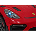 Дитяча акумуляторна машинка Porsche 718 фарбована Червона