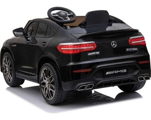 Дитяча акумуляторна машинка Mercedes Benz GLC63S Чорна