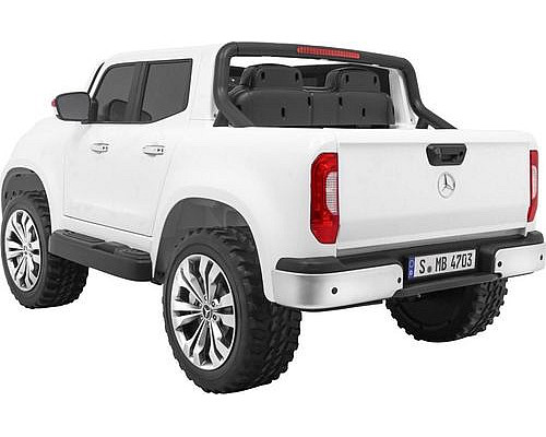 Дитяча акумуляторна машинка Mercedes Benz X-Class Біла Дитяча акумуляторна машинка Mercedes Benz X-Class Біла