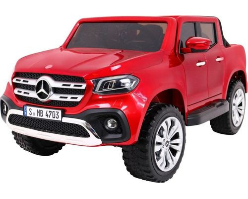 Дитяча акумуляторна машинка Mercedes Benz X-Class Червона