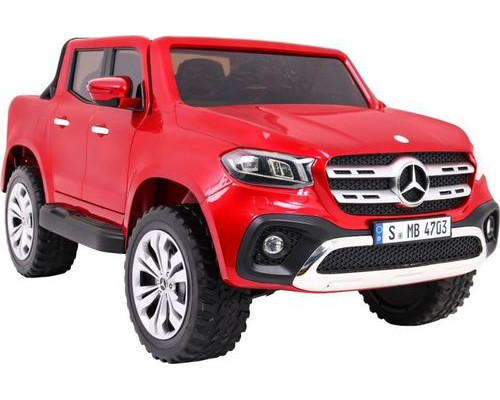 Дитяча акумуляторна машинка Mercedes Benz X-Class Червона