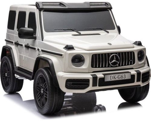 Дитяча акумуляторна машинка Mercedes Benz G63 AMG XXL Біла