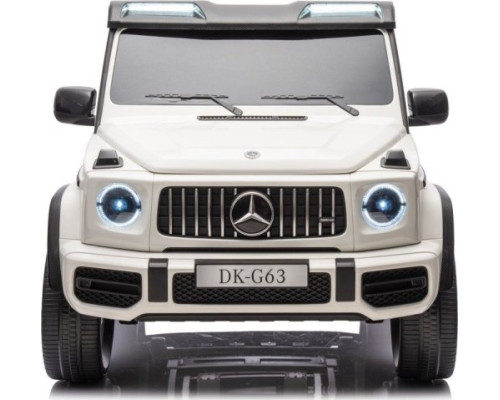 Дитяча акумуляторна машинка Mercedes Benz G63 AMG XXL Біла