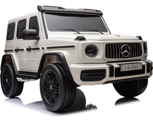 Дитяча акумуляторна машинка Mercedes Benz G63 AMG XXL Біла