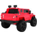 Дитяча акумуляторна машина Mighty Jeep Red + 2 місця + привід 4х4 + 2 багажника