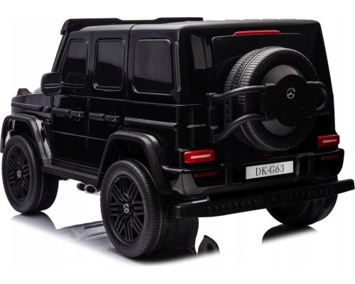 Дитяча акумуляторна машинка Mercedes Benz G63 AMG XXL Чорна